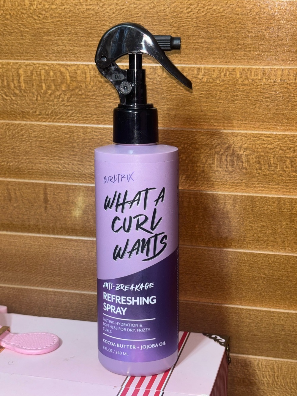 Curltrix What a Curl Wants Anti-Breakage Refreshing Spray,